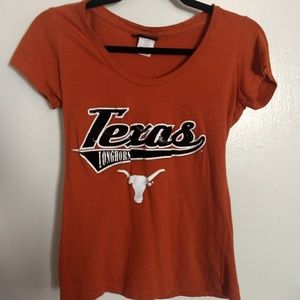 Texas Longhorns Scoopneck T Shirt